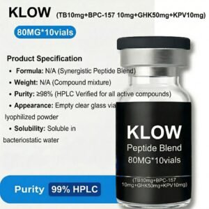 10vials Klow(TB10mg+BPC-157 10mg+GHK50mg)